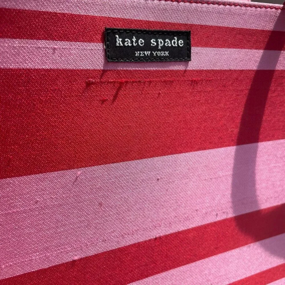 Vintage Kate Spade Striped Bag Purse
